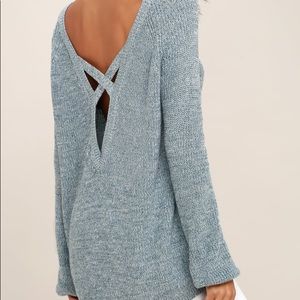 Backless Sweater